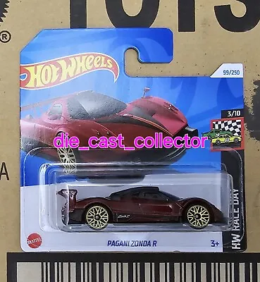 Buy HOT WHEELS 2024 D Case PAGANI ZONDA R Boxed Shipping Combined Post • 4.95£