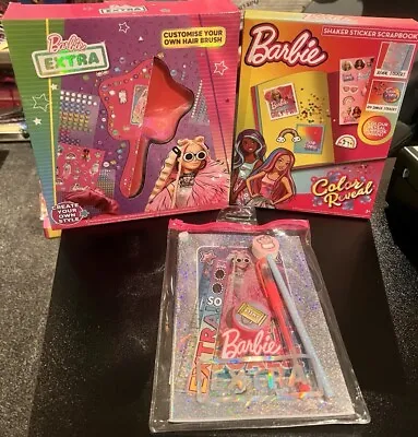 Buy New Kids Barbie Extra Toy Activity Bundle  3 Items Christmas Bargain Bundle Gift • 19.99£