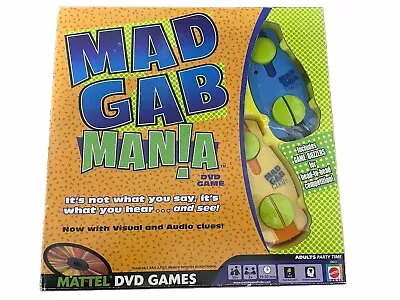 Buy Mad Gab Mania DVD Game (MATTEL) • 6£