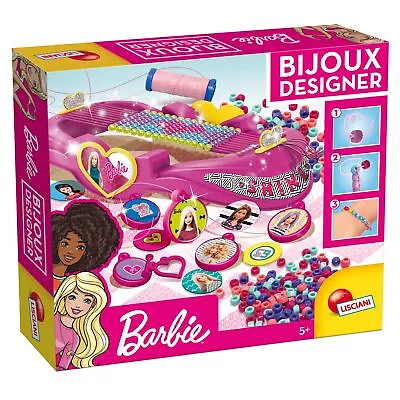 Buy Barbie Jewellery Making Kit Toy For Girls With Loom Beads Pendants Ages 5+ • 17.99£