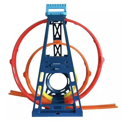 Buy Mattel Hot Wheels Track Builder Unlimited Triple Loop Replacement Part GLC96 • 14.20£