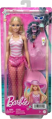 Buy Barbie Movie - Deluxe Beach Barbie Doll - Brand New • 14.99£