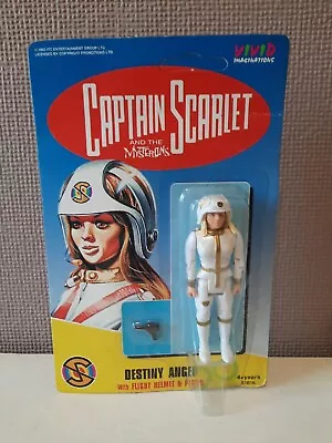 Buy Vintage 1993 New Carded Unpunched Destiny Angel Captain Scarlet Series 3.5  Fig. • 25£
