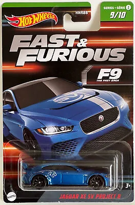 Buy Hot Wheels Jaguar XE SV Project 8 (Fast & Furious, F9 The Fast Saga) 1/64th • 7.99£