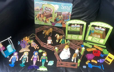 Buy Playmobil 9478 Riding Playset Spirit Dreamworks Age 4+ Includes Mermaid Set • 8.50£