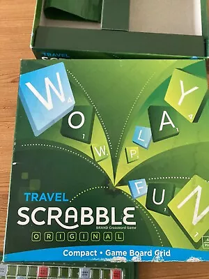Buy Travel Scrabble Board Game 100% Complete • 9£