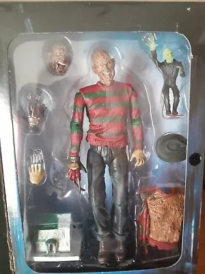 Buy NECA Freddy Krueger Nightmare On Elm Street 3 7  Action Figure Horror Halloween • 34.86£