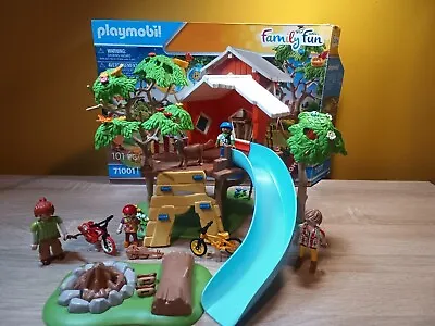 Buy Playmobil 71001 Family Fun Adventure Treehouse With Slide, Preowned • 25£