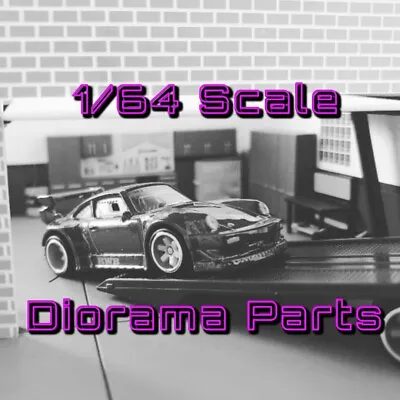 Buy Custom 1/64 Scale Diorama Parts Hot Wheels Matchbox • 11.99£