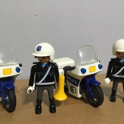 Buy Playmobil Police Patrol Motorbikes, 3986,  • 9£