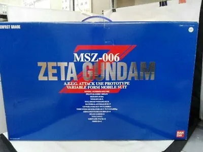 Buy MSZ-006 Z Gundam Gunpla Pg Perfect Grade 1/60 Robot Bandai Model Assembly Kit • 392.21£