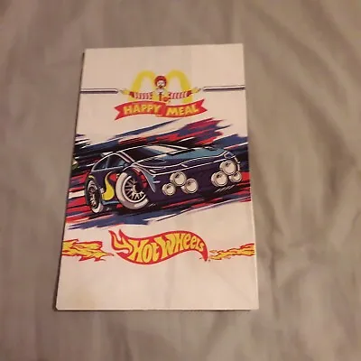 Buy McDonalds Happy Meal Bag From 2002 Hot Wheels • 1.80£