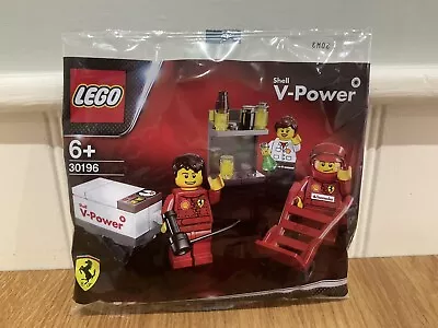 Buy Lego Ferrari Pit Crew (30196) Mini Figures, Shell V-Power Promotion. New. • 8£