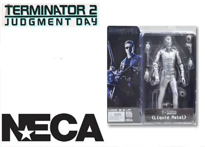 Buy Neca Terminator 2 T-1000 Liquid Metal Action Figure SDCC 2010 • 100£