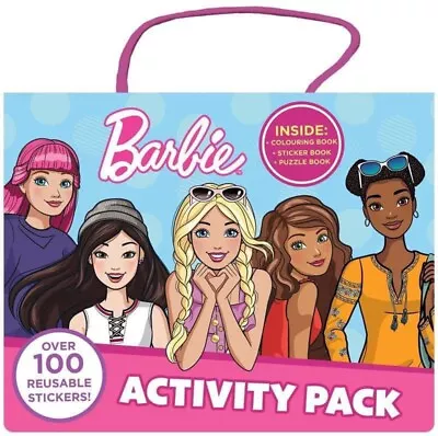 Buy Barbie Movie Activity Pack Colouring Book Puzzle Fun Craft Sticker Set • 5.99£
