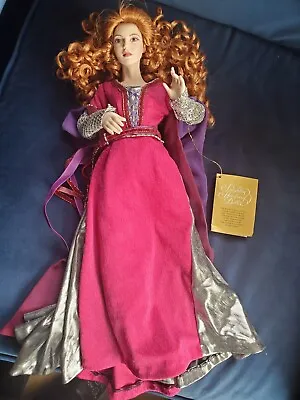 Buy Franklin Heirloom Dolls Queen Morgan Le Fay Doll No Box But Tags Present • 160.17£