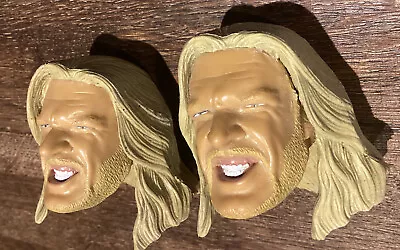Buy X2 TRIPE H WWE WWF 1:6 Scale Angry Head Sculpts For 12” Custom Figures • 18.99£