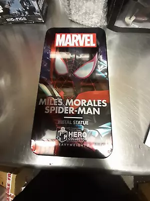 Buy Eaglemoss Marvel Metal Figure Miles Morales- Spider-man 1/18 Scale In Tin Box • 24.99£