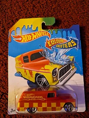 Buy Hot Wheels '55 Chevy Panel Van - 2015 Colour Shifters - Red Shifts To Yellow • 3£