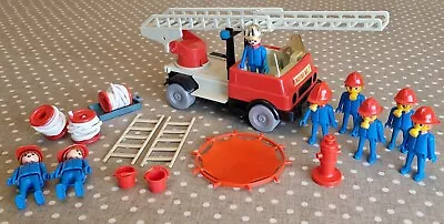 Buy Vintage Playmobil Fire Engine/ Truck, Figures & Accessories - 3236, 1975 Geobra • 29.99£