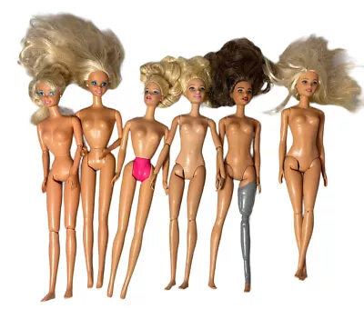 Buy Vintage Barbie Dolls Jointed Lot Mixed Years Vintage • 18.90£