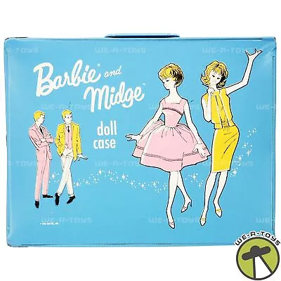 Buy Barbie & Midge Doll Case For 11 1/2  Fashion Dolls Vintage 1963 Mattel USED • 62.53£