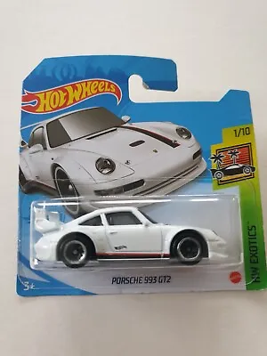 Buy Hot Wheels Porsche 993 Gt2 White 174/250 Hw Exotics 2021 1/10 Gtc03 • 4.99£