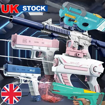 Buy Electric Water Guns Pistol For Adults Children Summer Pool Beach Toy Outdoor HOT • 14.56£