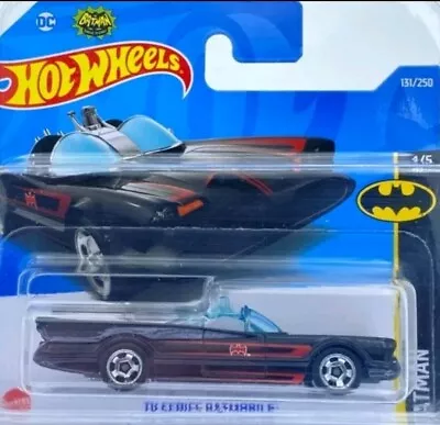 Buy Hot Wheels 2022 Tv Series Batman Batmobile Dc Comics Free Boxed Shipping  • 7.49£