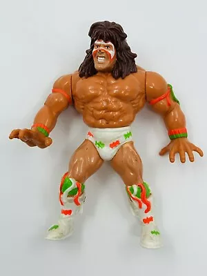 Buy Vintage Hasbro WWF Wrestlers Wrestling Ultimate Warrior Toy Action Figure 1991 • 24.20£