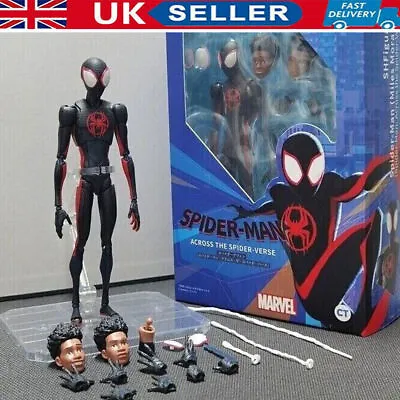 Buy S.H.Figuarts Spider-Man Miles Morales Spider-Man Across The Spider-Verse SHF KO. • 5.75£