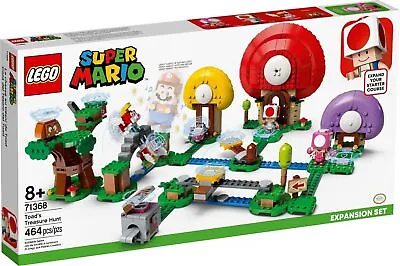 Buy LEGO 71368 Super Mario Toads Treasure Hunt *NO BOX/BOOK (NEW)* • 26.99£