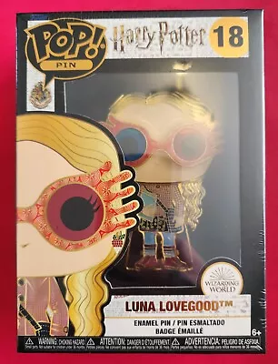 Buy Funko Pop Pin: Luna Lovegood Harry Potter, Brand New And Sealed • 9.99£