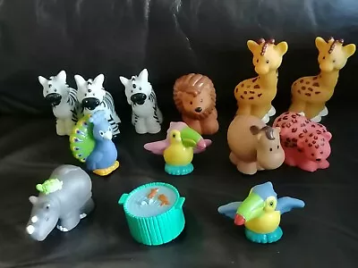 Buy Vintage 2002 Fisher Price Little People  Animal Figures X 11 &Fish (Extra Horse) • 9.99£