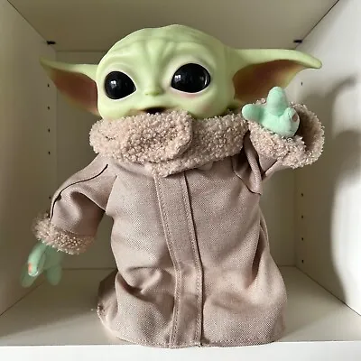 Buy New Star Wars Baby Yoda Grogu The Child Mandalorian 11  Plush Toy With Sounds • 14£