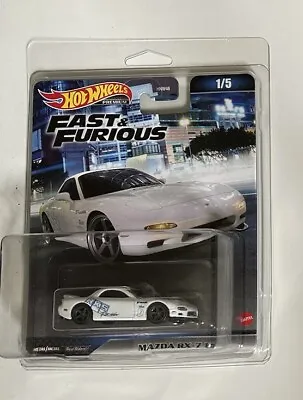 Buy Hot Wheels Premium Fast And Furious Mazda RX-7 FD - RX7 • 8.99£