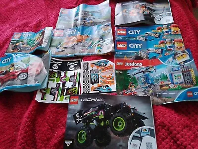Buy Lego Instruction Manuals Booklets Job Lot Bundle City Creator  • 10£