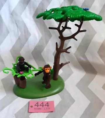 Buy Playmobil Zoo Spares Monkeys,tree Etc   (combined Postage Available) 444 • 3.99£