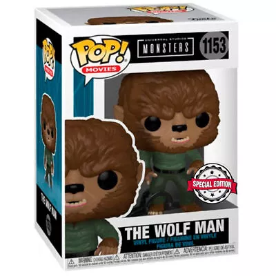Buy Funko POP Figure Universal Monsters The Wolf Man Exclusive • 37.88£