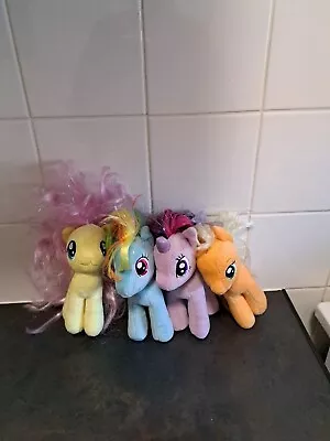 Buy 4 Ty My Little Pony. Fluttershy Rainbow  Dash.Rarity And Twilight Sparkle.  • 6£