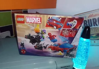 Buy LEGO Marvel 76279 Spider-Man Race Car & Venom Green Goblin Set • 19£
