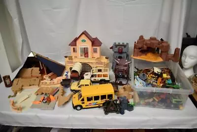 Buy Playmobile Large Bundle Egyptian Pieces, School Bus, Medieval, + Accessories • 4.99£