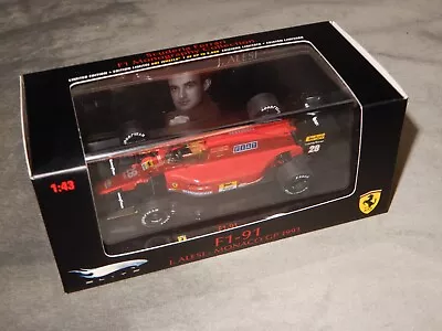 Buy Hot Wheels F1 1:43 J Alesi Ferrari F1-91 Monaco GP 1991 • 35£
