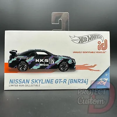 Buy Hot Wheels ID Nissan Skyline GT-R BNR34 R34 Series 2 2022 New A • 29.99£