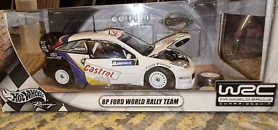 Buy 15.  Hot Wheels 1:18 Ford Focus World Rally Champiomship Retired Never Rmd B6231 • 99£