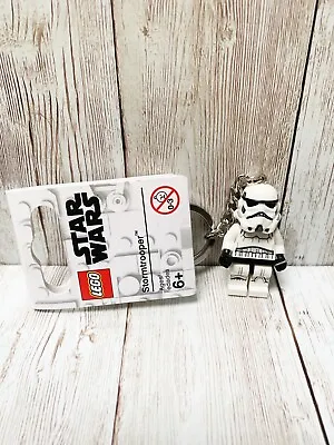 Buy Genuine Lego Star Wars Stormtrooper Minifigure Keyring 853946 • 5.99£