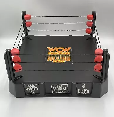 Buy WCW Smash N Slam Monday Nitro Wrestling Ring 1999 • 29.99£
