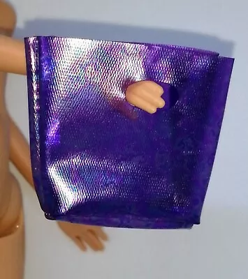 Buy Vintage Barbie Accessory - Fashion Plastic Shopping Bag 4x4cm • 2.56£
