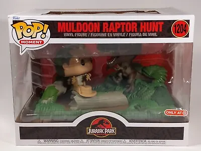 Buy Funko POP! Moment 1204 Jurassic Park Muldoon Raptor Hunt • 39.99£