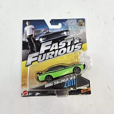 Buy Dodge Challenger SRT8 2011 Fast And Furious 1:64 Scale Diecast Car Mattel • 9.99£